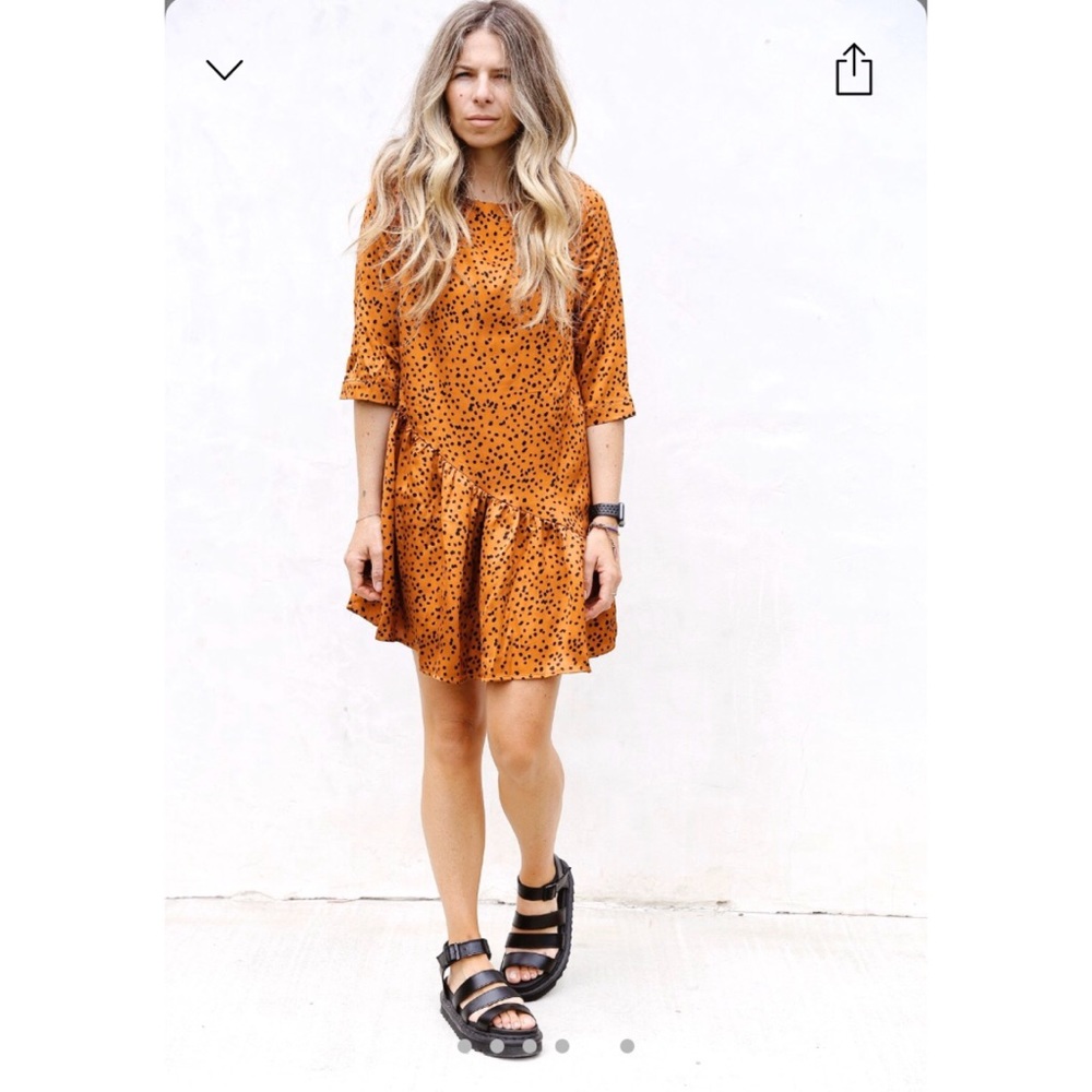 Ascot + Hart Romi Rust Dress